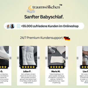 traumwölkchen™ Bestseller – Ergonomisches Kinderkissen
