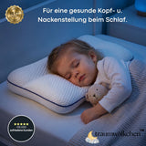 traumwölkchen™ Bestseller – Ergonomisches Kinderkissen